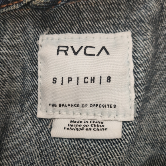 RVCA denim jacket - Picture 3 of 4